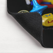 Happy Hanukkah, Star of David coin,（ユダヤ教）メノラー・カラー マウスパッド (コーナー)