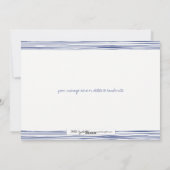 Happy Hanukkah Star of David Holiday Photo Card シーズンカード (裏面)