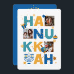 Happy HANUKKAH Stars & lightsフォトグリーティングカード<br><div class="desc">私たちのハヌカカスタムースタイル写真グリーティングカードは、家族や友人にハッピーハヌカーを望む美しい、おもしろいの方法である。このフェスティバル、おもしろい、モダンデザインは、（ユダヤ教）メノラー、ドリデル、ジェリードーナツ&ギフトと雪の結晶とユダヤの星包まれたを含む。あなたのカスタム写真の3と逆にあなたの個人的なメッセージを使用して、このメモリカードをパーソナライズし、本当に種類の一つにする。こ救済のデザインは？他の色やデザインの変化を表示する電子メール： BestDressedBread@gmail.com。より多くのオリジナルジュダイカギフトアイディアは私たちのZazzleストアをチェックアウト[コピー貼り付け] www.zazzle.com/store/bestdressedbread私たち後を追は今年の中で現在の休日の選択をショーケースする。学その他@: www.BestDressedBread.com ... お話しいただ得った。あなた自身をパーソナライズした高級ジュダイカのために最高の保、秘密はBestDressedBread!</div>
