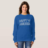 Happy Hanukkah T-Shirt スウェットシャツ (正面フル)