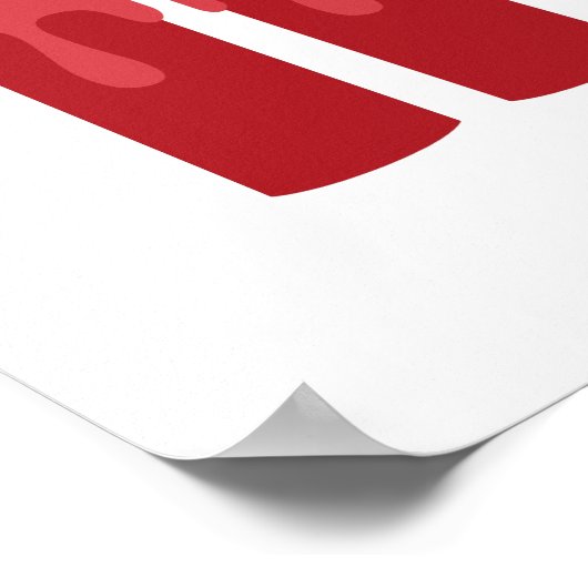 Happy Hanukkah  with Candles ポスター (角)