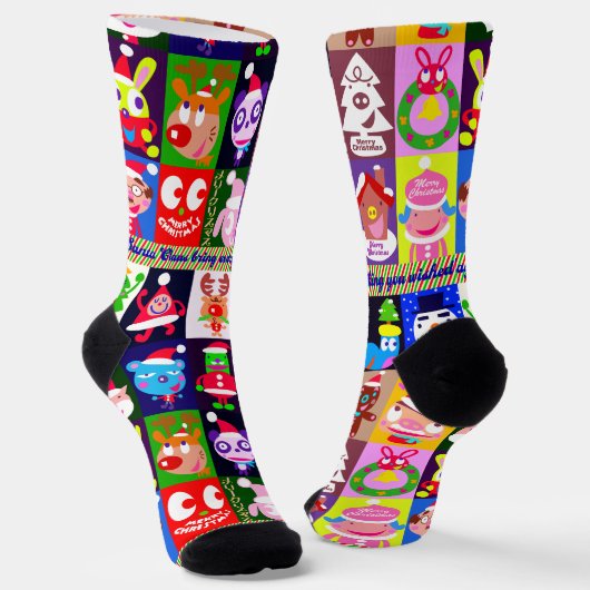 Happy happy holidays!! ソックス (傾斜あり)