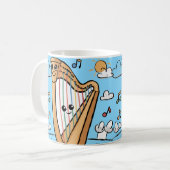 happy harp mug コーヒーマグカップ (正面左)