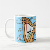 happy harp mug コーヒーマグカップ (左)