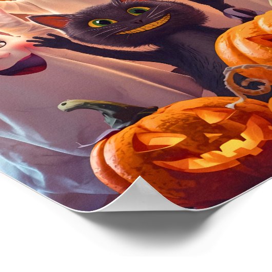 Happy Harting - Kids Halloween Poster ポスター (角)