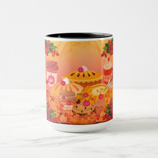 Happy Harvest Time Mug マグカップ (中央)