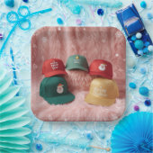 Happy Hats ペーパープレート (パーティー)