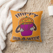 Happy Haul-o-ween Fun Love Shopping Halloween  クッション (ブランケット)