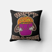 Happy Haul-o-ween Fun Love Shopping Halloween  クッション (裏面)