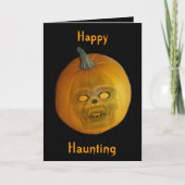 Happy Hauting Greeting Card カード (正面)