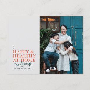 Happy & Healthy at Home シーズンポストカード