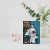 Happy & Healthy at Home シーズンポストカード (スタンド正面)