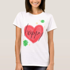 happy heart Japanese　Traditional　Vintage Tシャツ