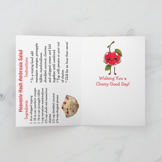 Happy Heavenly Hash Day! February 2nd カード (内部)