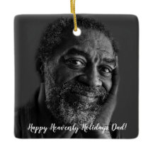 "Happy Heavenly Holidays" Photo Memorial Christmas