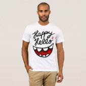Happy Hello BIG Smile Tシャツ (正面フル)