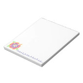 Happy Hibiscus Notepad ノートパッド (回転)