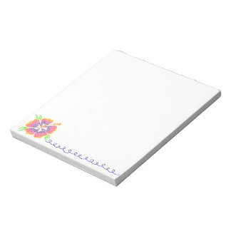 Happy Hibiscus Notepad ノートパッド