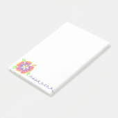 Happy Hibiscus Post It Notes ポストイット (アングル)