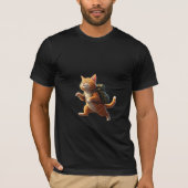 Happy Hiking Adventure Kitten Tシャツ (正面)