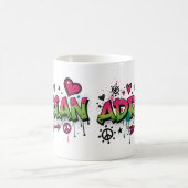 Happy Hippie Adrian 2 コーヒーマグカップ (中央)