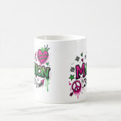 Happy Hippie Marion 3 コーヒーマグカップ (中央)