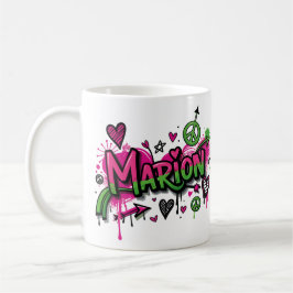 Happy Hippie Marion 4 コーヒーマグカップ