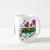 Happy Hippie Marion 5 コーヒーマグカップ (正面右)