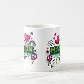 Happy Hippie Marion 5 コーヒーマグカップ (中央)