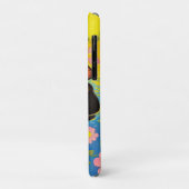 Happy Hippo in Blooming Pond Case-Mate iPhoneケース (裏面/左)