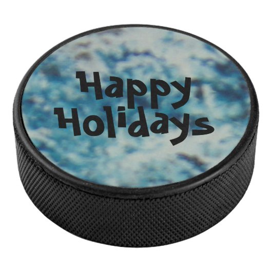 happy Hockey puck by dalDesignNZ アイスホッケーパック (3/4)