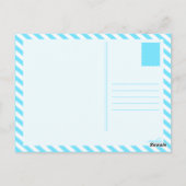 happy holi (《写真》ぼけ味) ポストカード (裏面)