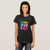 Happy Holi India Men Women Kids Spring Hindu Holi  Tシャツ (正面フル)