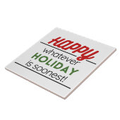 Happy holiday  タイル (側面)