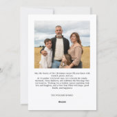 Happy Holiday Card シーズンカード (裏面)