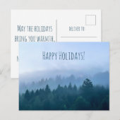 Happy Holiday Christmas Postcard シーズンポストカード (正面/裏面)