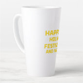 Happy Holiday, Festive and Fresh カフェラテマグ (左アングル)