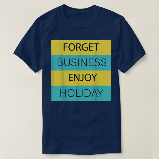 Happy Holiday T-Shirt Tシャツ (デザイン正面)
