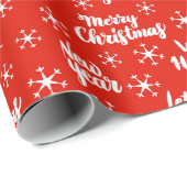 Happy Holiday Wishes Wrapping Paper ラッピングペーパー (ロールコーナー)