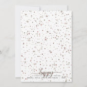 HAPPY Holidays写真 |カラーマッチングタイポグラフィ シーズンカード (裏面)