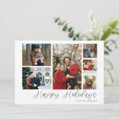 Happy Holidays シルバー6枚写真 (スタンド正面)