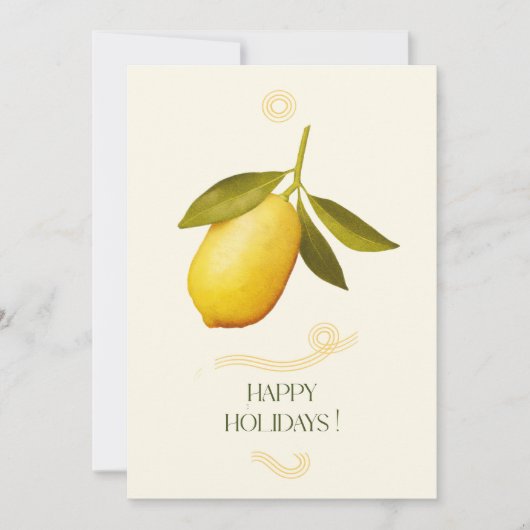 Happy holidays! シーズンカード (正面)