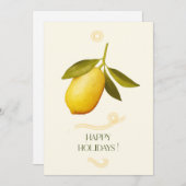 Happy holidays! シーズンカード (正面/裏面)