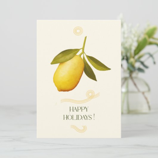 Happy holidays! シーズンカード (スタンド正面)