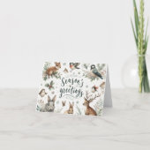 Happy holidays シーズンカード (正面)