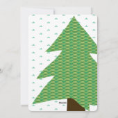 Happy Holidays シーズンカード (裏面)