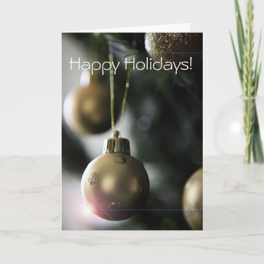Happy Holidays! シーズンカード (正面)