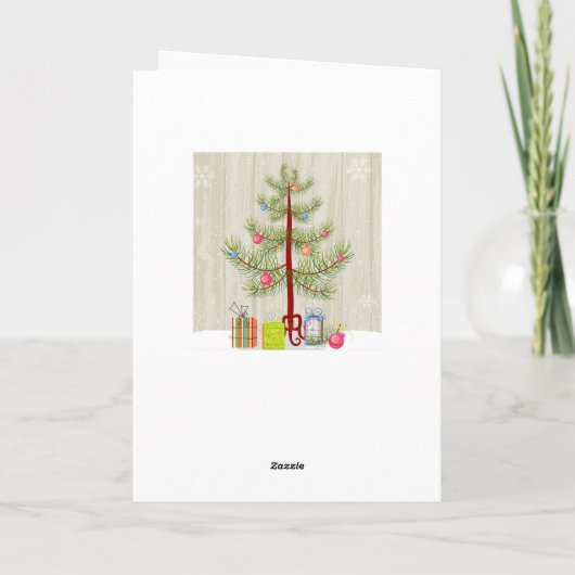 Happy Holidays シーズンカード (裏面)