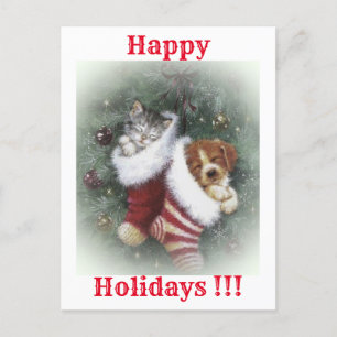 Happy Holidays !!! シーズンポストカード