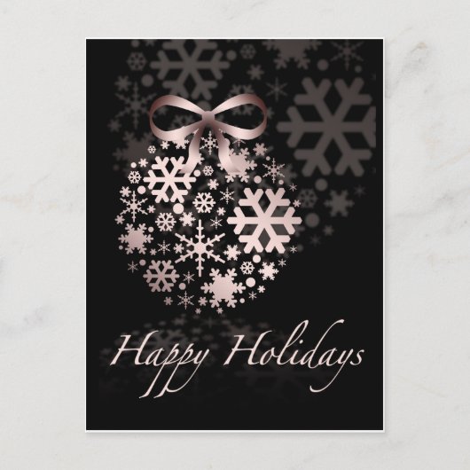 Happy Holidays シーズンポストカード (正面)
